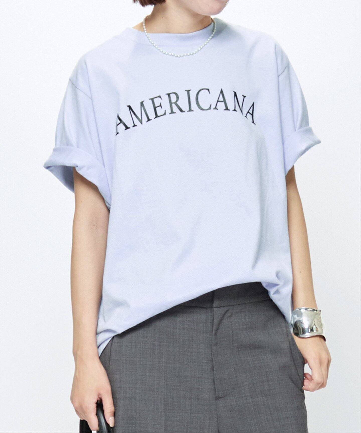 AP STUDIO｜別注 AMERICANA arche logo Tシャツ | Rakuten Fashion 