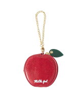 MILKFED. APPLE POUCH ミルクフェド アクセサリー・腕時計 その他のアクセサリー・腕時計 レッド グリーン
