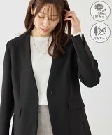 ROPE' PICNIC 360°ウルトラストレッチ ノーカラージャケット/UVカット・花粉ガード・入卒式・セットアッ…