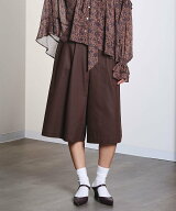 ROSE BUD CULOTTE PANTS ローズバッド パンツ キュロット ブラウン ベージュ【送料無料】