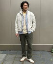 (M)リネンブレンド ボンバージャケット