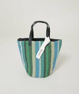 NANO universe beej/Woven comb totebag �i�m���j�o�[�X �o�b�O ���̑��̃o�b�O �p�[�v�� �O���[���y���������z