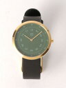 BEAUTY & YOUTH UNITED ARROWS <MAVENWATCHES>ARTISANSERIESレザー34mmフェイスウォッチ ビューティ&ユー...