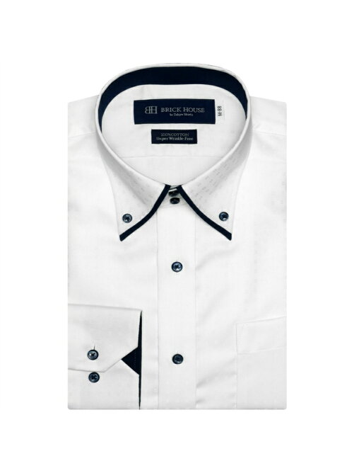 Tokyo Shirts M 袖が長いサイズ 大きいサイズ 超形態安定 形態安定 ボットーニ 綿100 長袖ビジネスワイシャツ Rakuten Fashion 楽天ファッション 旧楽天ブランドアベニュー Dy2905