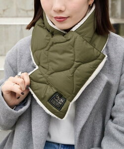 TAION MILITARY REVERSIBLE DOWN SCARF (_EE{A)yWJz 25AW t[NXXgA t@bVG }t[EXg[ElbNEH[}[ x[W ubN O[ O[