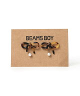 BEAMS BOY リボン ピアス セット ビームス ウイメン アクセサリー・腕時計 その他のアクセサリー・腕時計…