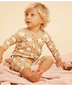 【SALE／10%OFF】PETIT BATEAU プリント足なしロンパース プチバトー マタニティウェア・ベビー用品 ロンパース・カバーオール【送料無料】