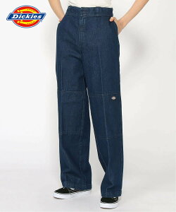 Dickies DICKIES/(M)85283 DENIM DOUBLE KNEE WORK PANTS �n���h�T�C�� �p���c �W�[���Y�E�f�j���p���c �u���[ �l�C�r�[ �u���b�N�y���������z