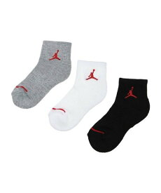 Jordan ソックス(17-21cm) JORDAN(ジョーダン) JDN SOCKS QT JUMPMAN ルーキーキッズ 靴下・レッグウェア 靴下 グレー レッド