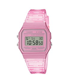 CASIO CASIO Collection/(U)F-91WS-4JH/カシオ ブリッジ アクセサリー・腕時計 腕時計 ピンク