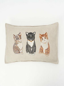 Coral & Tusk �N�b�V�����J�o�[ 30x40 Cute kittens �A�b�V���y�[�t�����X �C���e���A�E�����G�� �N�b�V�����E�N�b�V�����J�o�[�y���������z