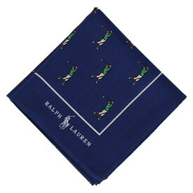 POLO RALPH LAUREN POLO RALPH LAUREN(ポロ ラルフ ローレン) メンズプリントハンカチ インターモードカワベ ファッション雑貨 ハンカチ・ハンドタオル グレー ホワイト ネイビー