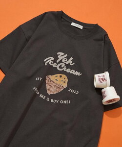 FREAK'S STORE ����W�J �ʒ� YEH! ice cream �v�����g ���� T�V���c �t���[�N�X�X�g�A �g�b�v�X �J�b�g�\�[�ET�V���c �s���N �u���b�N �z���C�g�y���������z