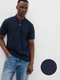 【SALE／40%OFF】GAP (U)GAPロゴ ポロシャツ(ユニセックス) ギャップ トップス ポロシャツ ブラック ブルー オレンジ グリーン グレー ホワイト ピンク ネイビー パープル