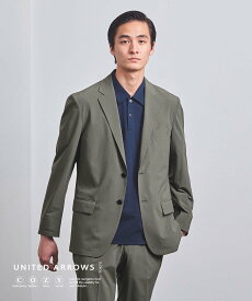 UNITED ARROWS PERTEX/シングル2ボタンジャケット COZY -ウォッシャブル・ストレッチ- ユナイテッドアローズ スーツ・フォーマル セットアップスーツ カーキ グレー ネイビー【送料無料】