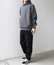 カラー ダンボール スナップ プルオーバー パーカー 26AW◇