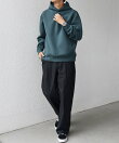 カラー ダンボール スナップ プルオーバー パーカー 26AW◇