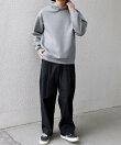 カラー ダンボール スナップ プルオーバー パーカー 26AW◇