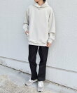 カラー ダンボール スナップ プルオーバー パーカー 26AW◇