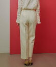 【LOULOU WILLOUGHBY】ファンシーツイードパンツ