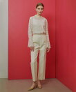 【LOULOU WILLOUGHBY】ファンシーツイードパンツ