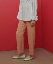 【LOULOU WILLOUGHBY】ファンシーツイードパンツ