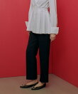【LOULOU WILLOUGHBY】ファンシーツイードパンツ