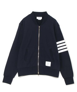 THOM BROWNE BOMBER IN CLASSIC LOOPBACK �g���u���E�� �W���P�b�g�E�A�E�^�[ �u���]���E�W�����p�[ �l�C�r�[ �O���[�y���������z