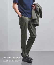 UNITED ARROWS PERTEX/ノープリーツパンツ COZY -ウォッシャブル・ストレッチ- ユナイテッドアローズ スーツ・フォーマル スーツパンツ カーキ グレー ネイビー【送料無料】