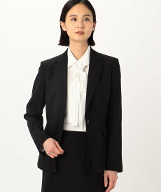 【SALE／46%OFF】COMME CA 【セットアップ対応】ネオストレッチトロピカルウール ジャケット コムサ ジャケット・アウター テーラードジャケット・ブレザー ブラック【送料無料】
