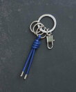 W RING & PADLOCK KEY CHAIN 2重リング&南京錠キーホルダー