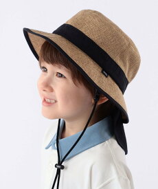 SHIPS KIDS SHIPS KIDS:＜手洗い可能/接触冷感＞アドベンチャー ハット シップス 帽子 ハット パープル ネイビー【送料無料】