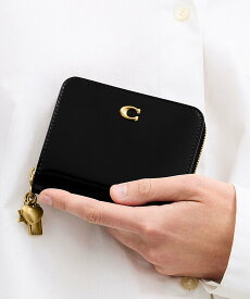 COACH 【公式】エッセンシャル ビルフォールド ウォレット・チャーム コーチ 財布・ポーチ・ケース 財布 ブラック【送料無料】