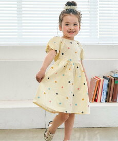 【SALE／60%OFF】apres les cours 【リンク】パフスリーブヒロインワンピース エフオーオンラインストア ワンピース・ドレス ワンピース ブラック イエロー ピンク