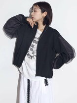 新品未使用】SCOTCLUB☆バックリボンジャケット♪ストライプ☆ブラック 