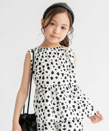 branshes 【セットアップ対応】バックスリットノースリーブ ブランシェス トップス ノースリーブ・タンク…