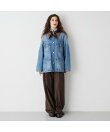 PAUL & JOE ACCESSOIRES/(W)シルクツイルプリントスカーフ