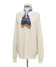 PAUL & JOE ACCESSOIRES/(W)シルクツイルプリントスカーフ