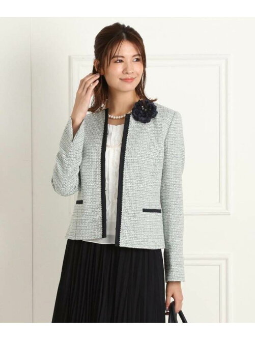 Reflect フォーマル 入卒 ママスーツ ノーブルツィードジャケット Rakuten Fashion 楽天ファッション 旧楽天 ブランドアベニュー Bs0911