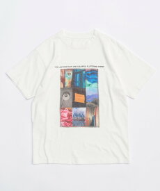 MAISON SPECIAL Glitter Photo T-shirt メゾンスペシャル トップス カットソー・Tシャツ ブラック ホワイト ピンク グリーン【送料無料】