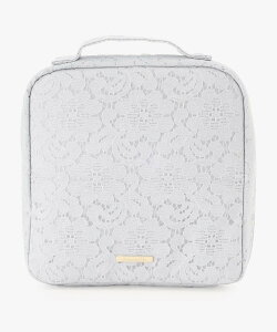 Afternoon Tea LIVING レースそのままメイクポーチ アフタヌーンティー・リビング 財布・ポーチ・ケース ポーチ ブルー【送料無料】