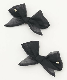 steppi チュールリボン シュークリップ ステッピ シューズ・靴 シューケア用品・シューズ小物 ホワイト ブラック