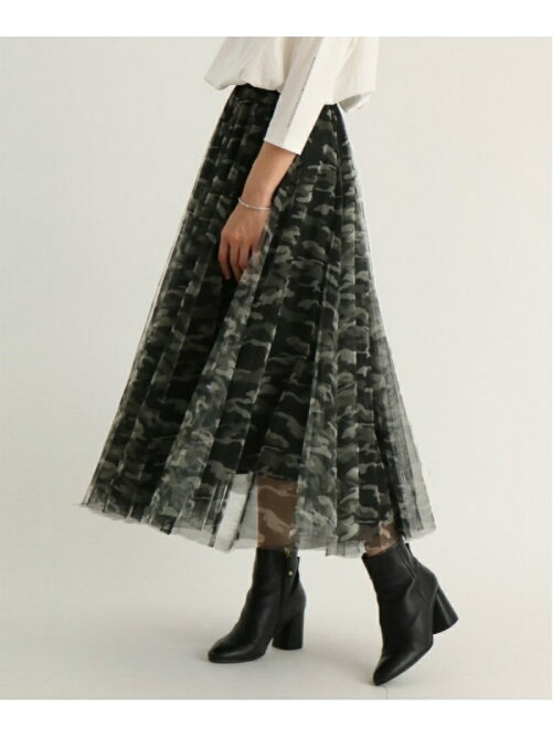 Scotclub Scotclub カモフラージュ柄チュールスカート Rakuten Fashion 楽天ファッション 旧楽天 ブランドアベニュー Bu7912