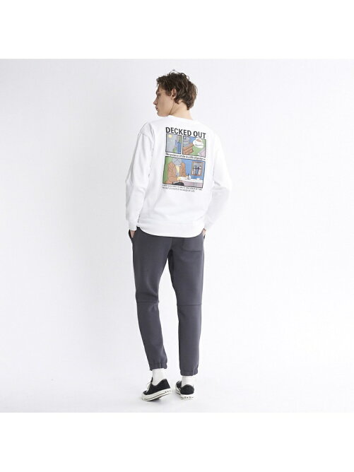 Abahouse Myself Abahouse レトロ イラスト プリント スウェット Rakuten Fashion 楽天ファッション 旧楽天ブランドアベニュー Cd7912