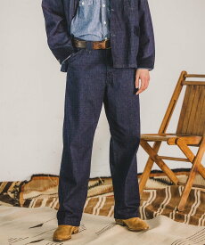 BEAMS PLUS POST OVERALLS * BEAMS PLUS / 別注 Tex Mex Ranch Pants ビームス メン パンツ その他のパンツ ブルー【送料無料】