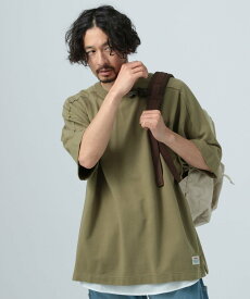 【SALE／58%OFF】BAYFLOW [セットでお得!]インレイレイヤード半袖Tシャツ ベイフロー トップス カットソー・Tシャツ カーキグリーン ホワイト グレー グリーン