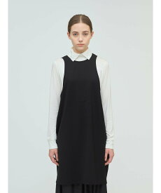 【SALE／20%OFF】mizuiro ind mizuiro ind シャツカラーハイネックプルオーバー マーコート トップス カットソー・Tシャツ ブラック カーキグリーン ホワイト【送料無料】