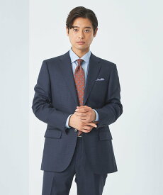 【SALE／80%OFF】UNITED ARROWS green label relaxing GLR CLOTH チェック 2B N/HC/RV スーツジャケット -ストレッチ- ユナイテッドアローズ アウトレット スーツ・フォーマル スーツジャケット ネイビー グレー【送料無料】