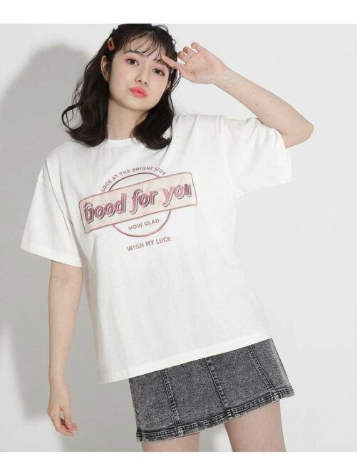Pink Latte ニコラ掲載 インパクトグラフィックtシャツ Rakuten Fashion 楽天ファッション 旧楽天ブランド アベニュー Cp5913