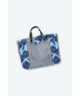 TOGA TOO Print tote bag トーガ バッグ トートバッグ ピンク ブルー【送料無料】